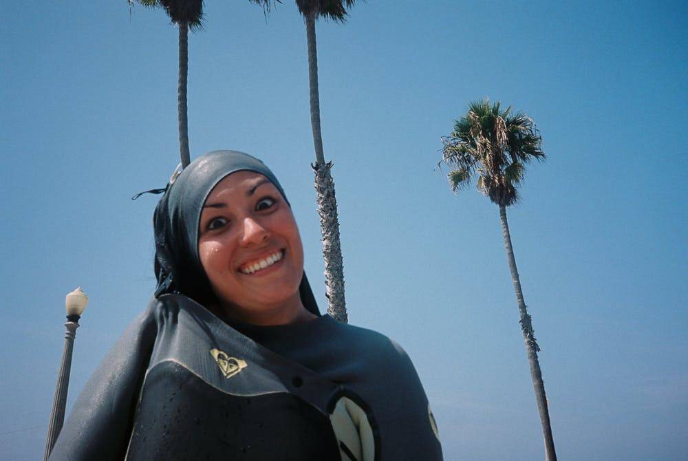 Photo of Funny face in Roxy Wetsuit
